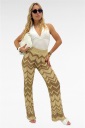 pantalone traforato golden